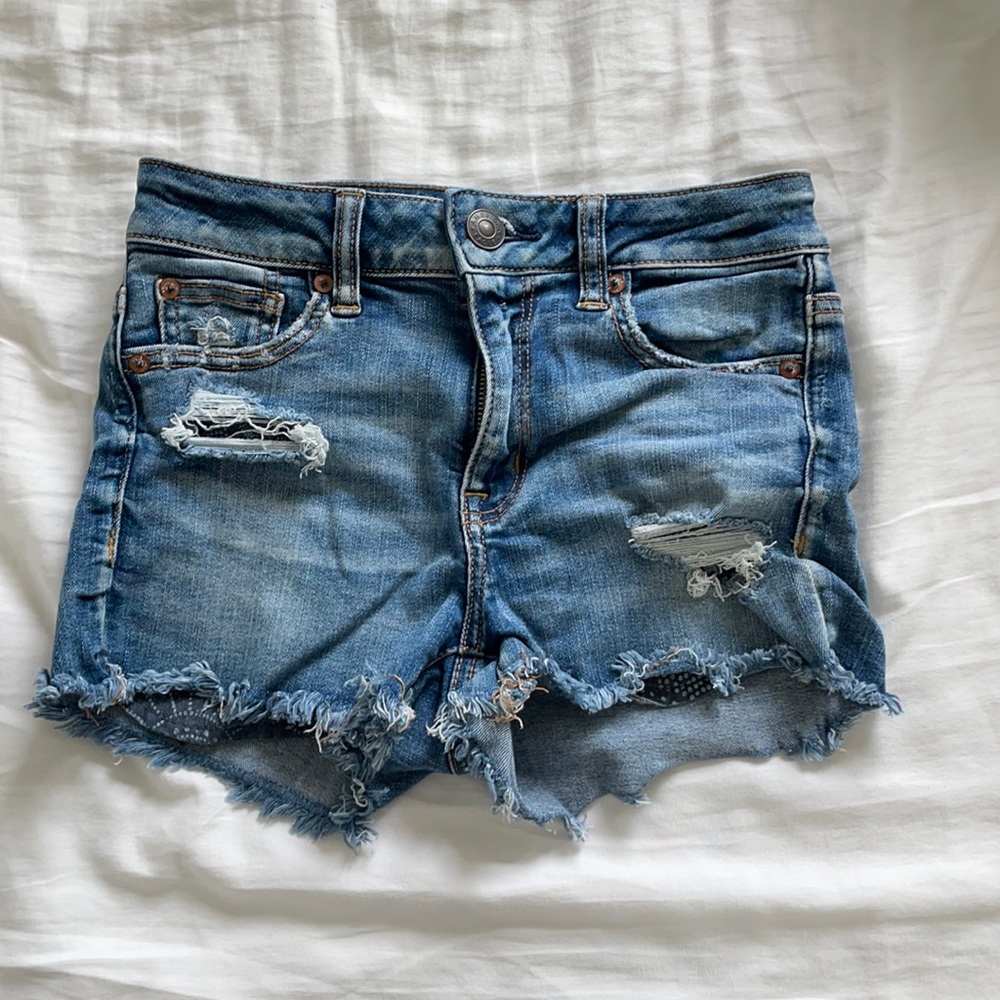 American Eagle Hi Rise Shorts
